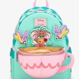 Loungefly Disney Teacup Backpack - Mint and Pink